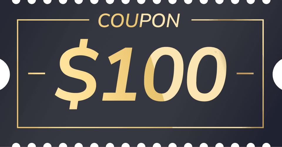 $100 Coupon