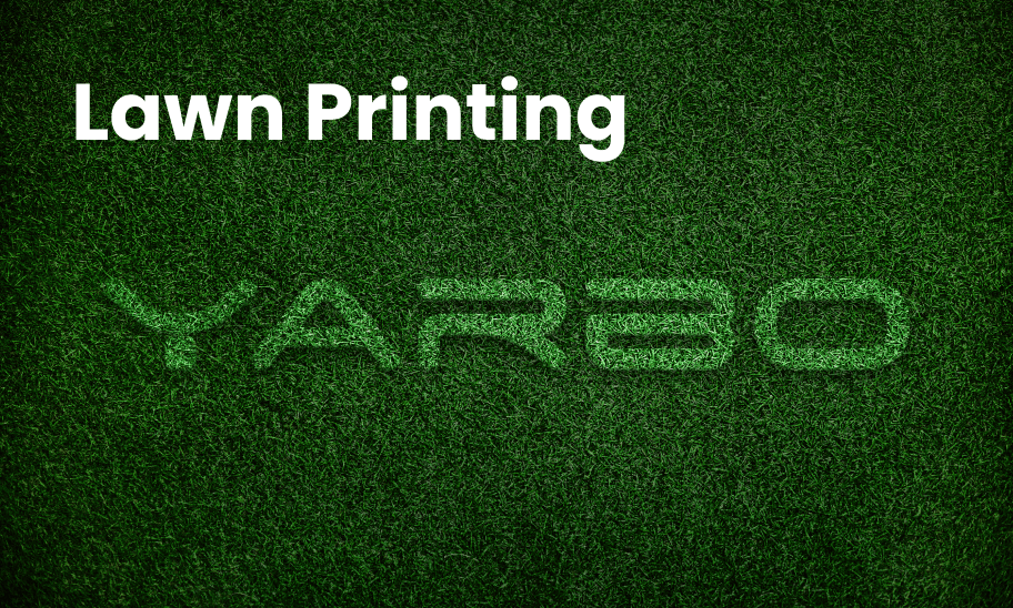 Yarbo lawn printing feature