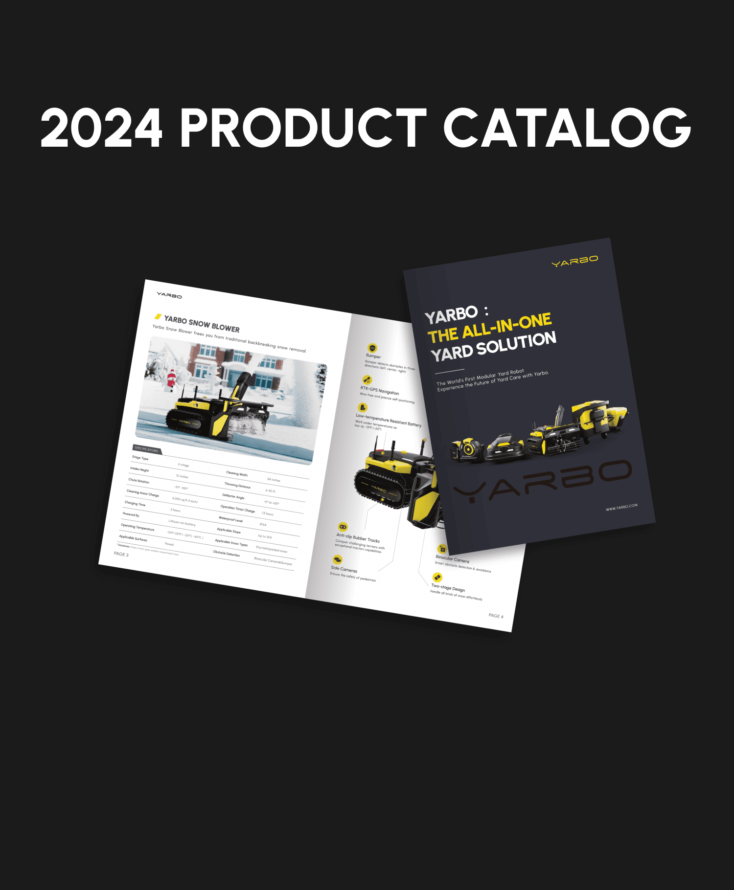 Yarbo Product catalog